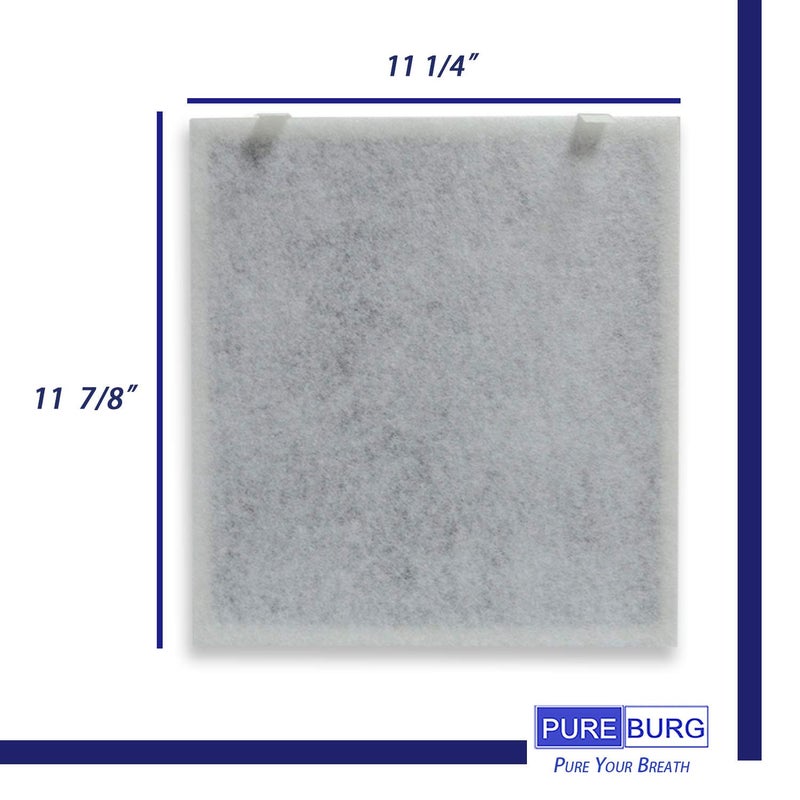 PUREBURG Replacement Filters Compatible with VAVA VA-EE004 Air Purifier,2-Pack H13 HEPA 4-Stage Filtration Activated carbon 2-in-1 Air Clean Dust VOCs Odor - Image 3